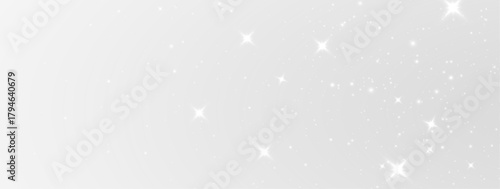 Golden Sparkle Dust Vector with Shiny Christmas Star Pattern