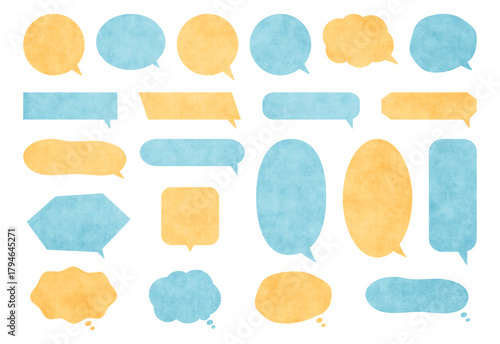 吹き出しセット