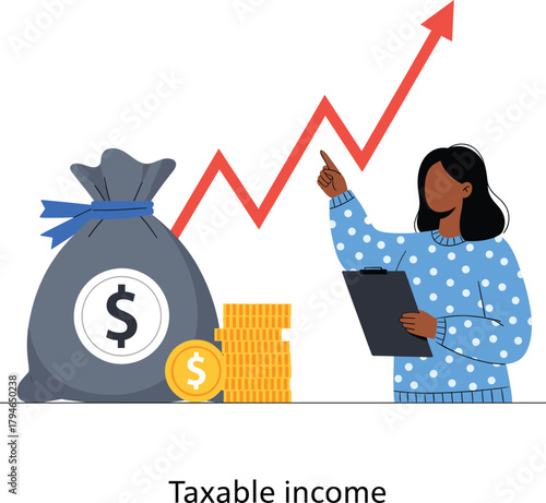 Taxable Income Growth Chart