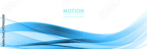 elegant digital wave pattern in bright blue tones featuring soft motion lines and layered transparency for a futuristic look.