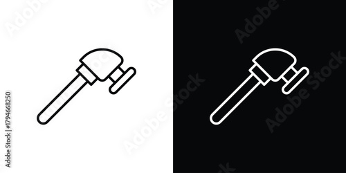 Polisher icon. Premium pictogram isolated on a white background.