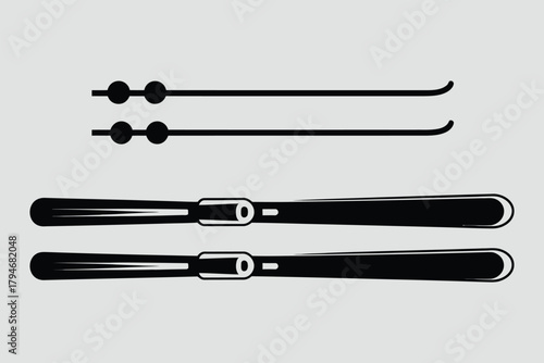 Surgical Instruments Medical Tools Vector Graphics Set