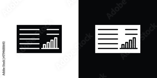 Dashboard icon, outline vector sign, linear and solid style. vector symbol on white background