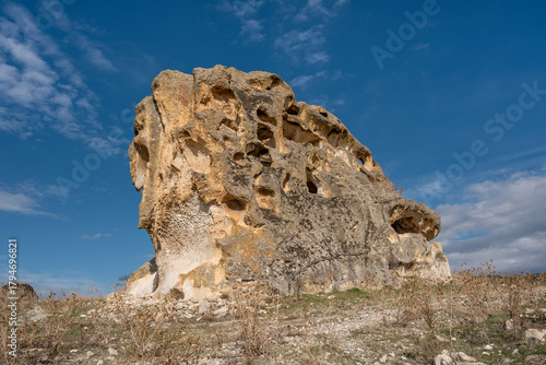 Foto Avdalaz Castle, located in the Phrygian (Frig) Valley in the village of Ayazini
