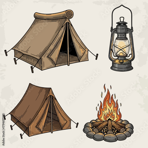 Dynamic Assortment of Humorous Cartoon Heads Portraying a Spectrum of Feelings from Happiness to Distress