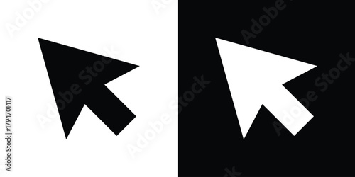 Mouse icon, outline vector sign, linear and solid style. vector symbol on white background