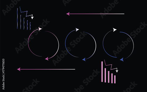 vector set of restaurant icons