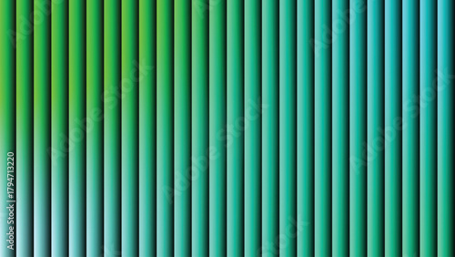 Modern Digital Illustration Resembling Vertical Blinds with a Smooth Color Transition Backdrop
