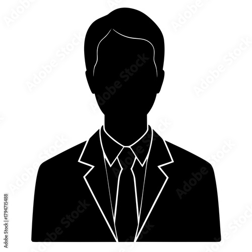 business man silhouette