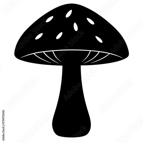 mushroom vector illustration
