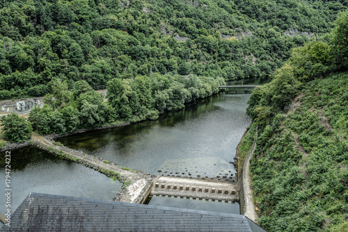 see fluss sperre wasser natur