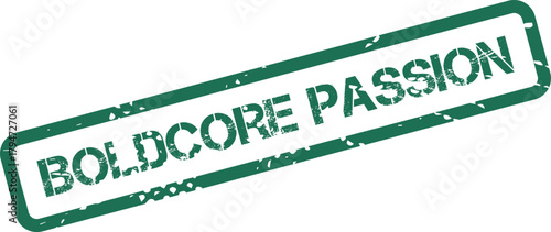 BOLDCORE PASSION Expressive Stamp Mark for Conveying Deep Emotions and Dedication