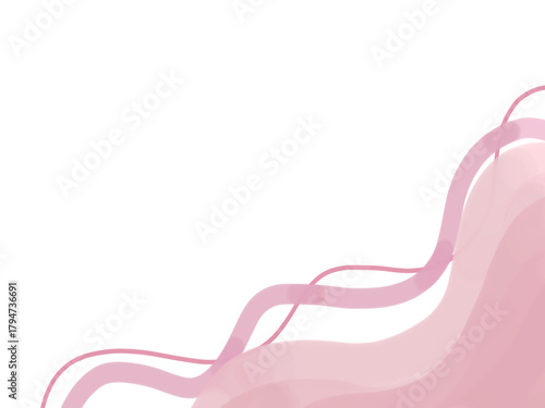 Wave design line art swirl background Element 