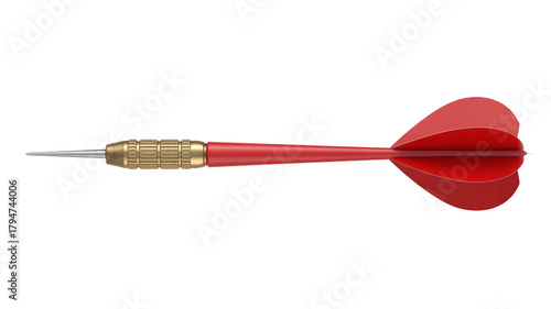 Hit your target with this dynamic red dart, perfect for precision, focus, and achieving business goals