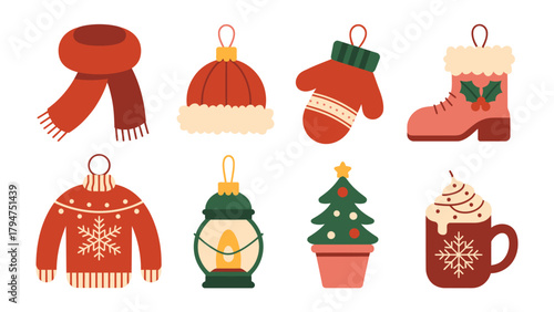 Holiday Cheer Embellishments: Adorn your projects with festive holiday decorations, each item designed to infuse warmth and joy into the winter season.