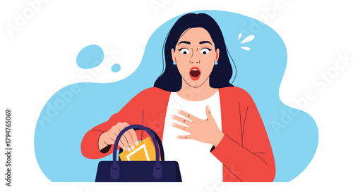 Woman Shocked Finding Something Unexpected in Her Bag