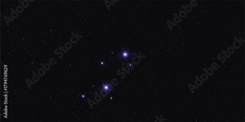 Captivating Starfield Image: Astral Celestial Shapes, Dark Universe