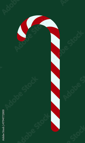 Wallpaper Mural christmas sweet candy cane | Xmas decoration | santa claus holiday  Torontodigital.ca
