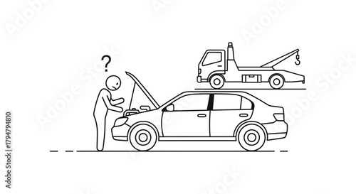 Car trouble breakdown assistance and towing service needed now