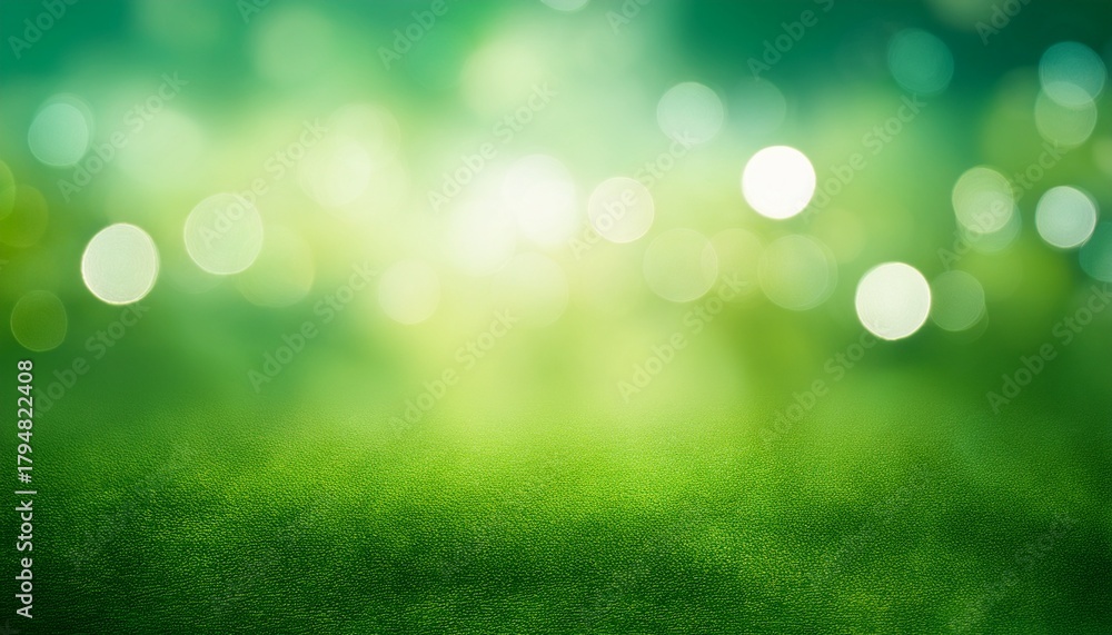 Obraz premium Sage Green Bokeh Nature Background Colorful Soft Light Background Abstract Trendy Color Gradient Texture