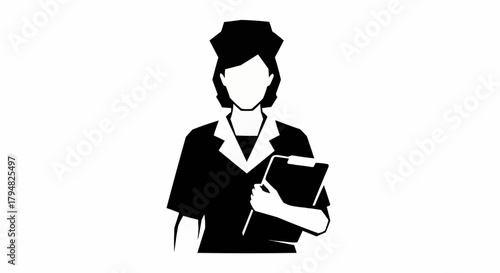 business woman silhouette