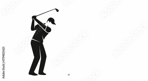 silhouette of a man holding a card