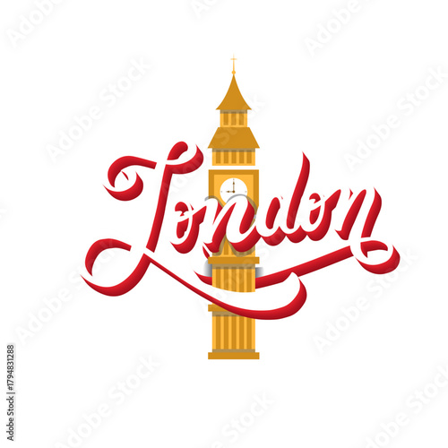 vector illustration of the famous landmarks of venice