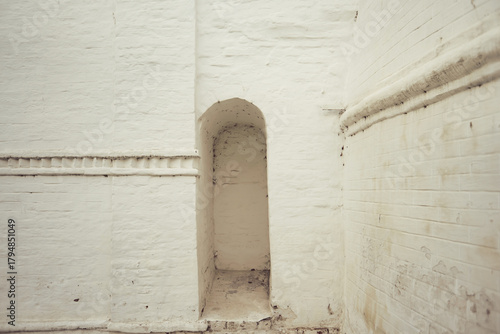 Ancient Orthodox white stone Cathedral