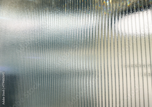 Translucent polycarbonate wall panels pattern texture.