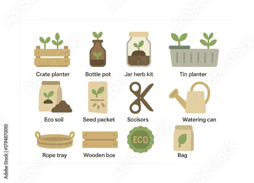 Garden kit essentials: tools for planting and growing herbs