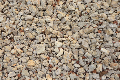 Grey White Stones Background
