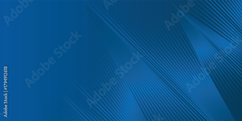 Abstract futuristic dark blue background with light and shadow