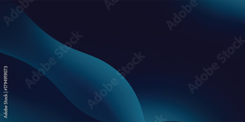 Blue background. Abstract circle gradient backdrop of rich and luxurious colors. Useful for backgrounds, presentations, mailer, templates etc
