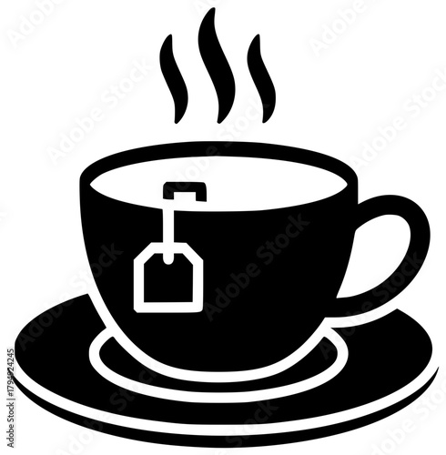 mint illustration green silhouette tea logo leaf icon herb outline fresh herbal healthy nature organic plant natural aroma peppermint shape women vector graphic background