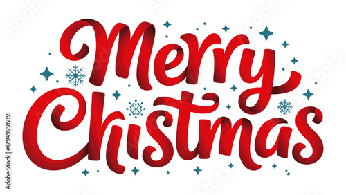 Merry Christmas wishes: A cheerful festive season greeting of Merry Christmas in elegant cursive font, embellished with twinkling stars and snowflakes.