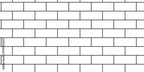 Pavement masonry kitchen seamless mosaic stone concrete wall surface tiles. subway vector block rock white brick wall texture background.	