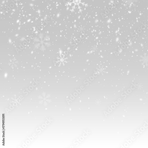 Snow snowfall snowflakes winter overlay transparent falling background PNG vector file