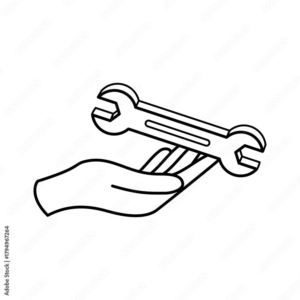 Obraz premium Maintenance Icon