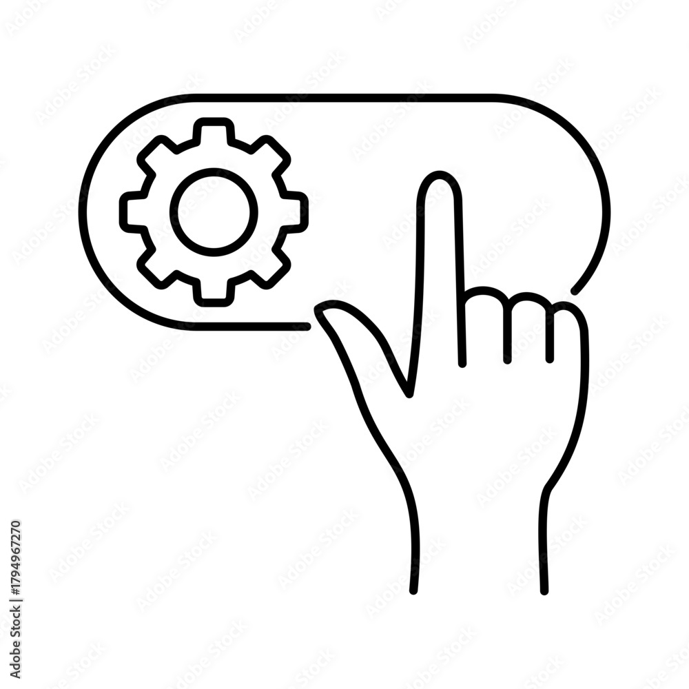 Obraz premium Configuration Icon