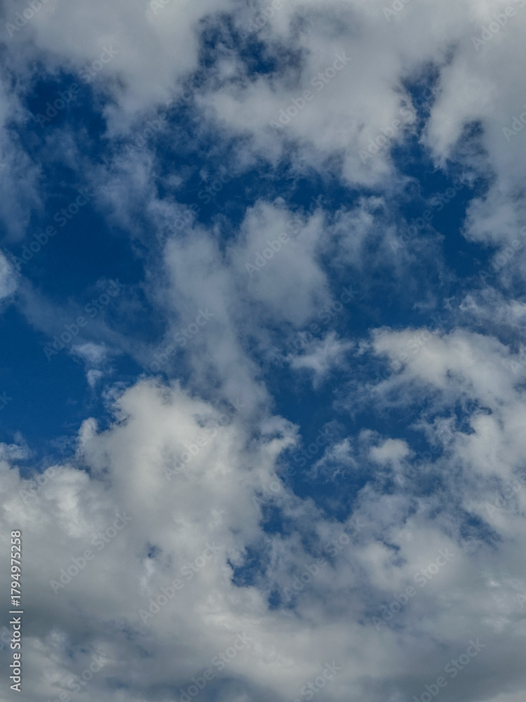 Fototapeta premium blue sky with clouds