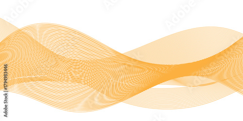 Glowing waveform frequency futuristic energy sound waves technology concept background. Abstract background wave line in vector business texture. Pattern line blend curve flow futuristic background.	