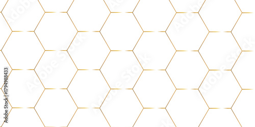 Abstract background with hexagons Abstract hexagon polygonal pattern background vector. seamless bright white abstract honeycomb background.	
