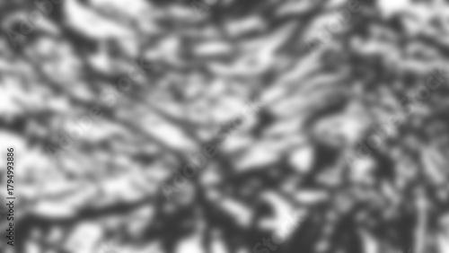 Konstfotografi Black and white tree canopy shadow texture designed with alpha channel for seaml