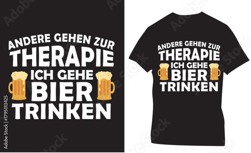 Andere Gehen Zur Therapie Ich Gehe Bier Trinken