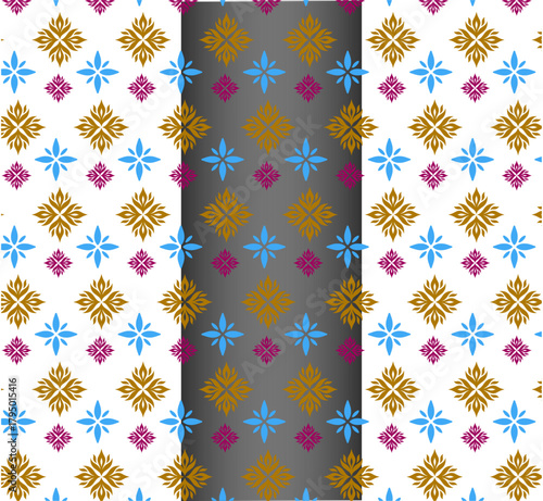 Geometric Ornamental Pattern Design.