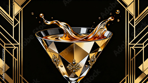 LuxuriousMartiniSplash