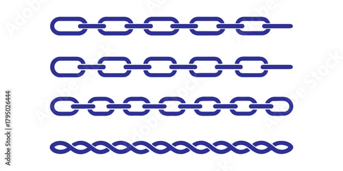 Chain icon vector isolated. Vector connection concept. Chain solid icon. Set of chain vector signs or symbols.