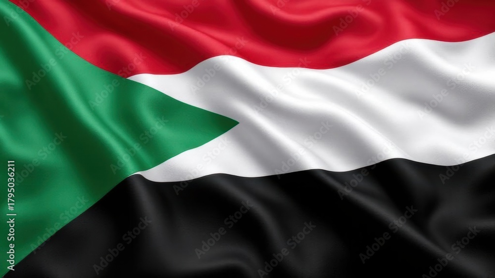 Fototapeta premium sudan flag
