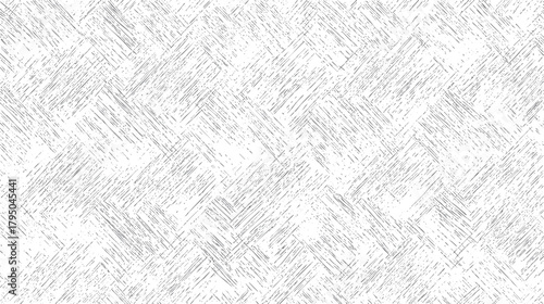 Seamless abstract grey and white textured background with diagonal hatched lines and dots pattern vector