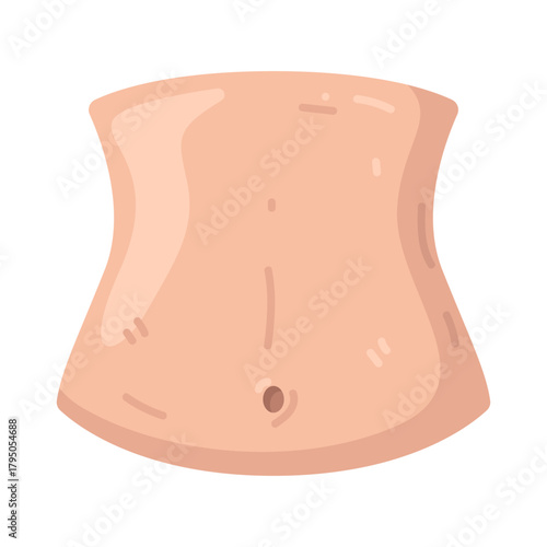 Illustration of Belly Button